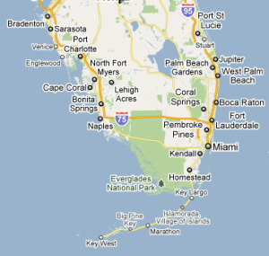 south fl map